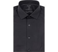 OLYMP Luxor 24/Seven modern fit Hemd Langarm Twill schwarz