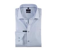 OLYMP Hemd Herren Slim Fit Langarm Baumwolle blau, 46