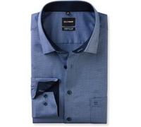 OLYMP Luxor, bügelfreies Business Hemd, comfort fit - big, Blau, Kent, 45 (1413641845)