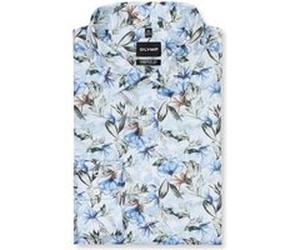 OLYMP Luxor, bügelfreies Business Hemd, Comfort Fit - Big, Blau, Kent, 48 (1408141148)