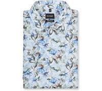 OLYMP Luxor Comfort Big & Tall Hemd Kurzarm blau