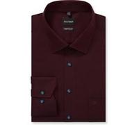 OLYMP Luxor, bügelfreies Business Hemd, comfort fit - big, Bordeaux, Kent, 44 (1406843744)