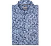 OLYMP Luxor, bügelfreies Business Hemd, Comfort Fit, Blau, Extra langer Arm, Kent, 43 (1082191843)