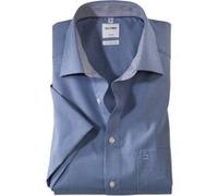 OLYMP Luxor Comfort Fit Hemd Kurzarm dunkelblau