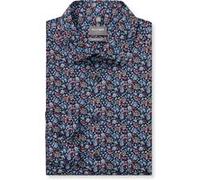 OLYMP Luxor Comfort Fit Hemd marine, Bedruckt