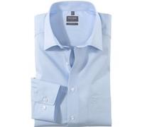 OLYMP Luxor, Bügelfreies Business Hemd, comfort fit, Blau, Kent, 45 (0254641545)