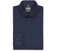 OLYMP Luxor, bügelfreies Business Hemd, comfort fit, Blau, Kent, 45 (1038141845)