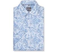 OLYMP Luxor, bügelfreies Business Hemd, comfort fit, Blau, Kurzarm, Kent, 45 (1074121145)
