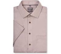 Businesshemd OLYMP "OLYMP Luxor, Comfort Fit, New Kent", Herren, Gr. 41, Normaler Arm, beige (nougat), 100% Baumwolle, Hemden (37660366-41) nougat