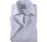 OLYMP Luxor, bügelfreies Business Hemd, comfort fit, Grau, Kurzarm, Kent, 41 (5131126341)