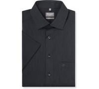 OLYMP Luxor, bügelfreies Business Hemd, comfort fit, Grau, Kurzarm, Kent, 43 (1084126343)