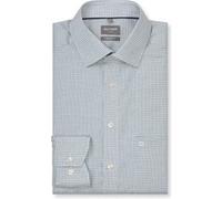 OLYMP Herren Oberhemd Langarm 106214,Einfarbig,466 Comfort Fit 20,New Kent,grün 45,41