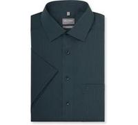 OLYMP Luxor, bügelfreies Business Hemd, Comfort Fit, Grün, Kurzarm, Kent, 46 (1084124546)