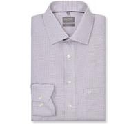 OLYMP Businesshemd Luxor, Comfort Fit New Kent, Herren Gr. 40, Normaler Arm, mauve, 100% Baumwolle