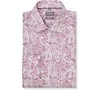 Businesshemd OLYMP "OLYMP Luxor, comfort fit, New Kent", Herren, Gr. 42, Normaler Arm, mauve, 100% Baumwolle, Hemden (50434116-42) mauve