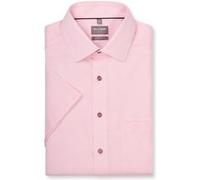 OLYMP Luxor, bügelfreies Business Hemd, comfort fit, Rosa, Kurzarm, Kent, 42 (1046123142)
