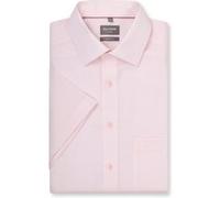 OLYMP Luxor, bügelfreies Business Hemd, Comfort Fit, Rosa, Kurzarm, Kent, 42 (1166123142)