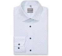 OLYMP Luxor, bügelfreies Business Hemd, Comfort Fit, Weiß, Extra langer Arm, Kent, 39 (1064890039)