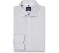 Businesshemd OLYMP "OLYMP Luxor, modern fit, Royal Kent", Herren, Gr. 40, Normaler Arm, bleu, 100% Baumwolle, Hemden (98626045-40) bleu