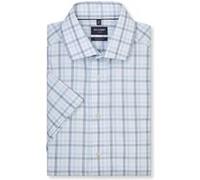 OLYMP Luxor Modern Fit Hemd Kurzarm bleu