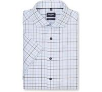 OLYMP Tendenz Regular Fit Hemd Kurzarm weiss