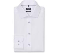 OLYMP Luxor, bügelfreies Business Hemd, modern fit, Blau, Kent, 40 (1242541340)