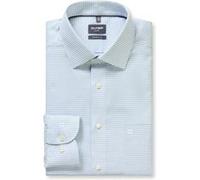 OLYMP Luxor, bügelfreies Business Hemd, Modern Fit, Blau, Kent, 42 (1262141142)
