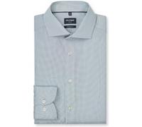OLYMP Luxor, bügelfreies Business Hemd, Modern Fit, Blau, Kent, 44 (1237141844)
