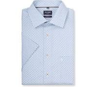 Businesshemd OLYMP "OLYMP Luxor, modern fit, New Kent", Herren, Gr. 41, Normaler Arm, blau (bleu), 100% Baumwolle, Hemden (73468304-41) bleu