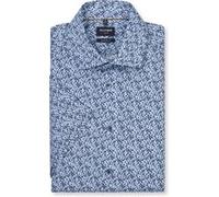 OLYMP Luxor Modern Fit Hemd Kurzarm marine