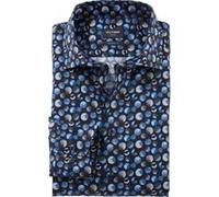 OLYMP Luxor, bügelfreies Business Hemd, modern fit, Braun, Extra langer Arm, Kent, 37 (1302492837)