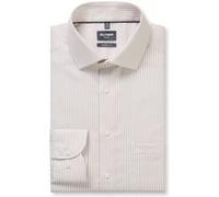 OLYMP Luxor Modern Fit Hemd natur, Gestreift