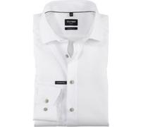 OLYMP Luxor Modern Fit Hemd weiss, Einfarbig