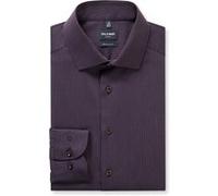 OLYMP Luxor, bügelfreies Business Hemd, Modern Fit, Mauve, Kent, 41 (1284149341)