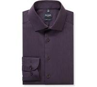 OLYMP Herren Oberhemd Langarm 128414,Einfarbig,470 Modern Fit 26,Global Kent,Mauve 93,42