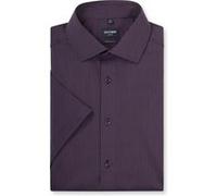 OLYMP Luxor, bügelfreies Business Hemd, Modern Fit, Mauve, Kurzarm, Kent, 41 (1284129341)