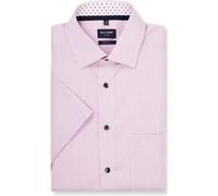 Businesshemd OLYMP "OLYMP Luxor, modern fit, New Kent", Herren, Gr. 45, Normaler Arm, mauve, 100% Baumwolle, Hemden (85833450-45) mauve