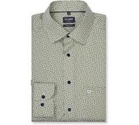 Businesshemd OLYMP "OLYMP Luxor, modern fit, New Kent", Herren, Gr. 39, Normaler Arm, oliv, 100% Baumwolle, Hemden (92636134-39) oliv