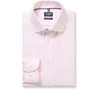 OLYMP Luxor, bügelfreies Business Hemd, Modern Fit, Rosa, Kent, 44 (1356743144)