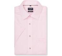OLYMP Luxor, bügelfreies Business Hemd, Modern Fit, Rosa, Kurzarm, Kent, 46 (1249123146)