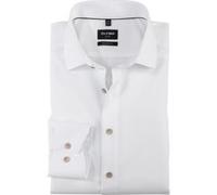 Langarmhemd OLYMP "Luxor" Gr. 39, N-Gr, weiß Herren Hemden Langarm (10076154-39)