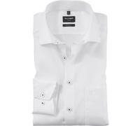 OLYMP Luxor, bügelfreies Business Hemd, modern fit, Weiß, Kent, 48 (4841230048)
