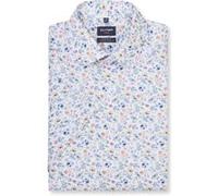 OLYMP Luxor Modern Fit Hemd Kurzarm weiss