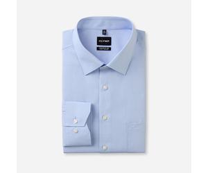 OLYMP LUXOR COMFORT FIT BIG CHAMBRAY LANGARM HEMD HELLBLAU - 52 - 5XL