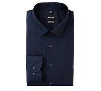 OLYMP Luxor Comfort fit Big Hemd Langarm New Kent Kragen Nachtblau Größe 43