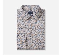OLYMP Luxor Comfort Fit Big Herren Hemd Beige Floral bügelfrei 52