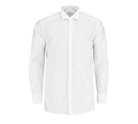 OLYMP Luxor Soirée, Smokinghemd, comfort fit, Weiß, Kläppchen, 42 (0295650042)
