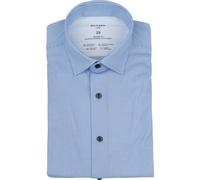 OLYMP Luxor 24/Seven Modern Fit Hemd bleu, Gemustert