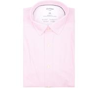 OLYMP Luxor Hemd Pied De Poule Rosa - Größe 42 Pink 42