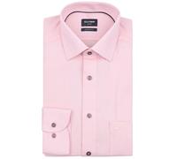 OLYMP Luxor Hemd Structure Rosa - Größe 39 (M) Pink 39